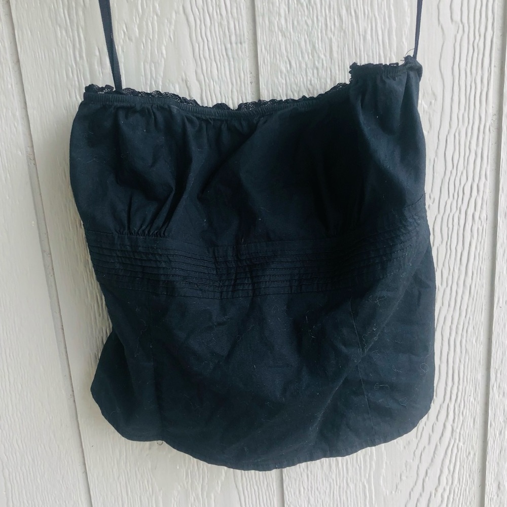 Strapless top